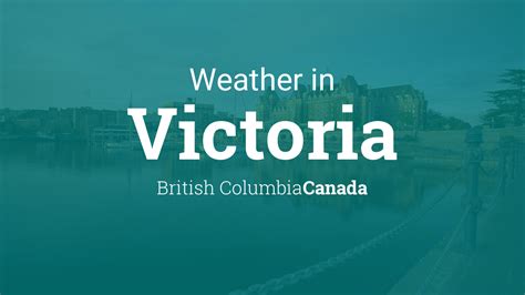 weather victoria environment canada